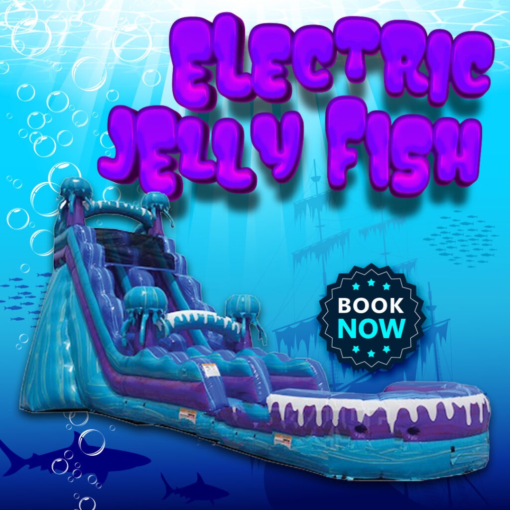 Jellyfish 15ft Water Slide Rental