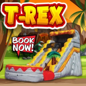 T-Rex 15ft Water Slide Rental