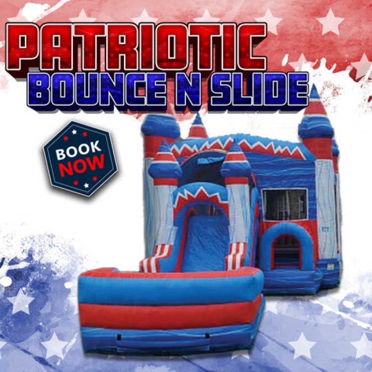 Patriot Combo Bounce House Patriot Combo Bounce House