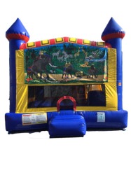 Jungle 4 n 1 Combo Bounce House