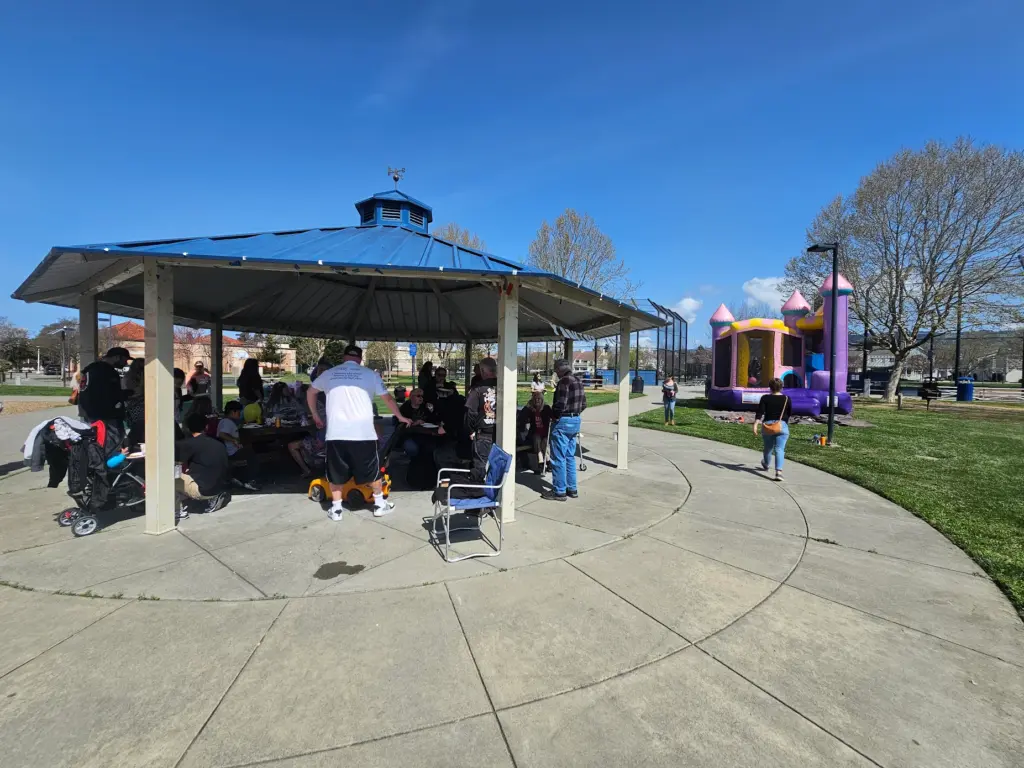 Bounce House at a Park