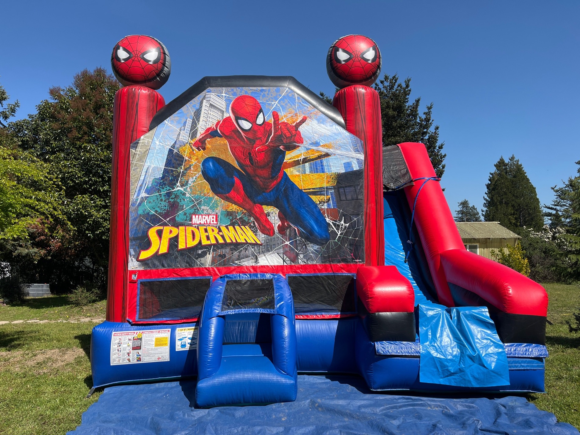Jumpin' Jacks combo bounce house rental in Santa Rosa California